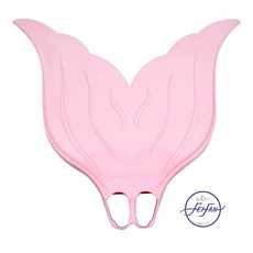 머메이드 핀 프리 가방 백팩 오리발 다이빙 수중 지느러미, 핑크