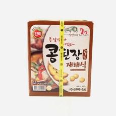 업소용 대용량 덕용말통) 진미 콩된장 골드 재래식 14kg, 1개 - 골드콩