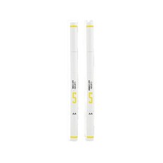 1+1 갸스비 간단 수정 남성 아이브로우 눈썹정리펜슬 눈썹그리기펜슬 0.25g, 2개