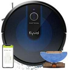 Kyvol Cybovac E31 Robot Vacuum Sweeping amp; Mopping Robot Vacuum Cleaner with 2200Pa Suction Sma, One Color_One Size, 상세 설명 참조0, 상세 설명 참조0