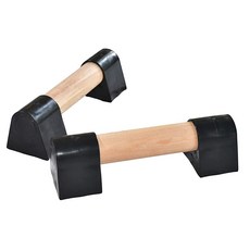 체조 또는 푸시업 바를 위한 우드 미니 패럴렛 세트. 휴대용. (9), 9 Inches