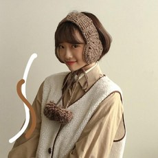 치치몰 패션잡화 롱끈귀마개 끈달린귀마개 털귀마개