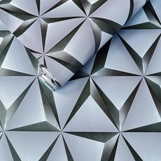 검은 회색 자체 접착 벽지 다이닝 룸 거실 홈 장식 TV 배경 PVC, 01 WHITE, 02 45X300CM