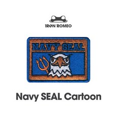 아이언로미오 Iron Romeo 019 네이비씰 카툰 패치 (네이비) patch
