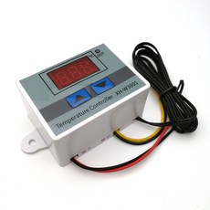 자동 전자식 W3001마이크로컴퓨터 XH 온도제어기 스마트 스위치 디지털, 12V/120W, 1개