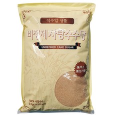 직수입정품 우리존 비정제 사탕수수당 15kg(5kgx3ea) / 비정제원당