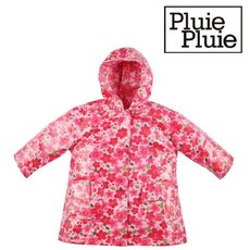 플리플리 [Pluie Pluie] 레인코트 - 핑크플로럴