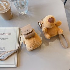 크군 액세서리 카피바라 에어팟 케이스 키링, Airpods3세대
