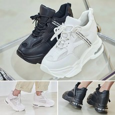 유니크9 네임택 에어쿠션 여성 키높이 운동화 6cm