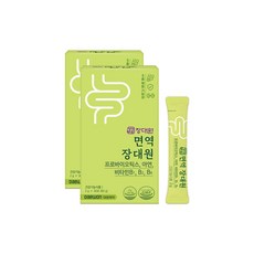 면역 장대원 프로바이오틱스 아연 비타민B(2박스/2개월분), 60g, 2개