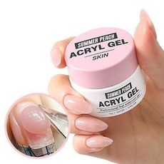 네일연장 아크릴젤 썸머피치 손톱연장용젤, 클리어