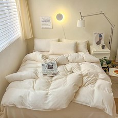 Luxlovery 화이트 벨벳 이불 세트 킹 플러시 솜털 침구 차렵 이불 세트 겨울용 따뜻하고 두꺼운 부드러운 퀼트 3피스 침구 이불 여성 남성용, 3-화이트 벨벳