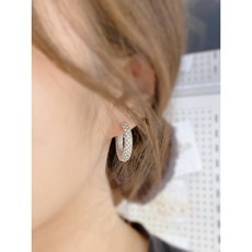 골든듀화이트귀걸이