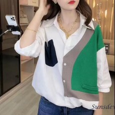 여름쉬폰블라우스