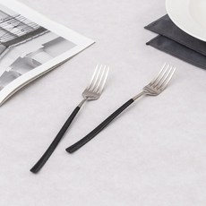 브리앙뜨 펄인러브 포크, 2개, 블랙