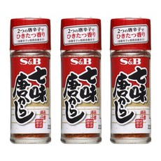 [수입 스낵] 세븐스파이스 블렌드 S&B 시치미 토가라시 모듬 P 일본식 양념 닌자포, 상세참조, 수량