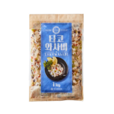 바이오마켓_고래미 오리지널 타코와사비 1kg, 10개