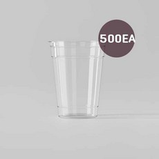 국내생산 16온스 92파이 투명 아이스 일회용컵 500ml 500개 테이크아웃컵