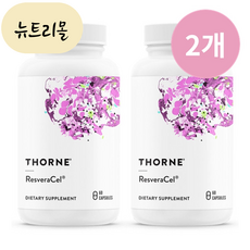 쏜리서치 Thorne 레스베라셀 레스베라트롤 60캡슐 2개, 60개