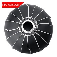 TRIOPO 60cm 70cm 90cm 120cm Parabolic Softbox Tripo-LED 비디오 라이트 파라볼 릭 Bowens 마운트 Sokani, 01 KP2-60, 1개