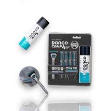 도루코 페이스4 스타일 기획세트 1호(기1+면도날11+폼) 128265, 1개