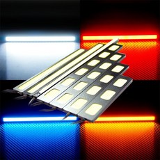 [밝기최강]12V-24V겸용 면발광LED바 다용도, 00옵션02-180mm 화이트LED, 1개