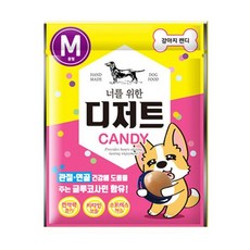 너를위한디저트 강아지캔디 소형견용 M, 상세 설명 참조, 21g, 1개