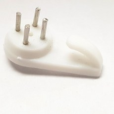 꿀템 후크핀 벽 장식 핀 후크 벽걸이 소 1.5x3cm, 1개, §♧상품선택♡