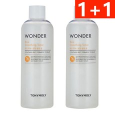 토니모리 원더 속쌀 매끈 토너 2개 (500ml +500ml), 1개