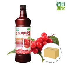광야식품 진한 오미자청 원액 970ml 1BOX (15개입), 15개