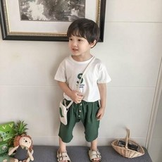 유아 키즈 어린이 아동 옷 남아 여아 상하복 남아 반팔 티셔츠 순면 2019 아동복 여름 남자 반팔 패션 심플 아동 티셔츠 패션