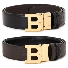 발리 남자 양면 캐쥬얼벨트 프리컷팅 B BUCKLE 35 M 11 BBUCKLE35M1100