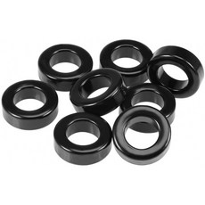uxcell 토로 이달 코어 자석 링 자석 코어 다리미 19.3x33.7x11.3mm 블랙 8 개들이