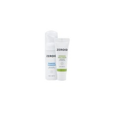 제로이드 포밍클렌저 50ml + 오인트크림 25ml 세트 여행용 키트, 1set