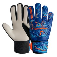 로이쉬 어트랙트 스타터 솔리드 주니어 골키퍼 장갑 (유소년 선수용 GK 글러브) - 사이즈 5호 6호 7호 8호, 혼합색상, 1개