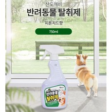 오줌냄새제거 초강력 클리너 향균 애견탈취제 악취방지 펫, 1개, 750ml
