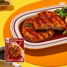 닭형 언니닭 닭다리살 스테이크 숯불양념치킨맛 30개세트 식단관리 다이어트 통닭다리살 닭가슴살 대체 닭다리살, 100g,