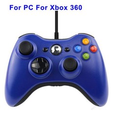 닌텐도 스위치 조이콘 Xbox 360 컨트롤러 용 USB 유선 게임 패드 Windows 7 8 10 Microsoft PC 조이스틱 130920, [06] BL, 01 CHINA
