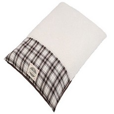 해피 테일즈 클래식 애완동물 침대(셰르파 컴포트 포함) Happy Tails Classic Pet Bed with Sherpa Comfort, 1, 기타