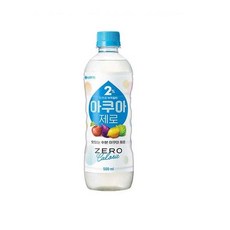 롯데칠성음료 이프로 부족할 때 아쿠아 제로 500ml 24펫, 24개