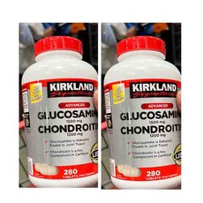 Kirkland Signature Glucosamine & Chondroitin 글루코사민 280정 2병