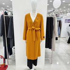 꼼빠니아 노카라 핸드메이드 벨티드 롱코트 CADW0-WCH360