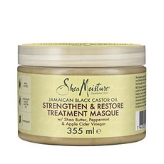 Jamaican Black Castor Oil by Shea Moisture Strengthen Grow and Restore Treatment Masque 326ml, One Color_One Size, One Color_One Size, 상세 설명 참조0