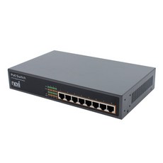 (NEXI 넥시 NX-POE818R (NX663 (스위칭허브/8포트/1000Mbps/PoE/랙마운트가능 넥시/스위칭허브/랙마운트가능/포트, 단일 모델명/품번