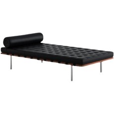 놀 바르셀로나 침대 데이베드 Knoll Barcelona daybed, 접촉면 최상급 가죽 더블