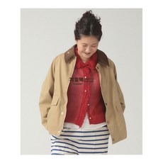 빔즈보이 X 바버 별주 여성 Thornbury 자켓 블루종 점퍼 25SS
