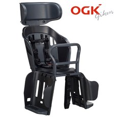 OGk 포폴라 모어 유아안장 짐받이장착, OGK RBC-019DX 그레이지, OGK RBC-019DX 그레이지, 1개