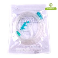 산소호흡기용 콧줄튜브 카테터 2m 10개 / 포장 연결관 의료 코