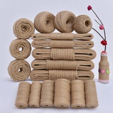 굵은 가는 내마모성 장식품 핸드메이드 라탄 올가미 빨래줄 취미 줄다리기, 8밀리미터 50메터