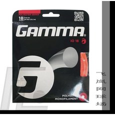 테니스스트링 Gamma iO폴리에스테르 테니스라켓줄 선 18, T02-선 18[1.18mm] 오렌지색